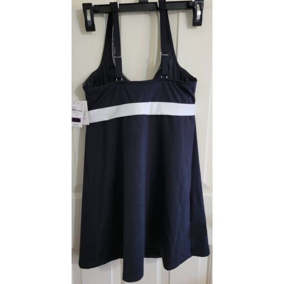 Land's End Sz 4 Underwire Tankini UPF 50 Swim, Tennis, Sports Top Dress New - Picture 3 of 5